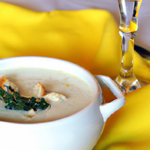 Zesty Greek Lemon Chicken Soup: A Citrus-Infused Classic
