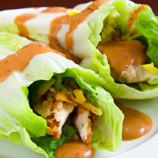 Spicy Buffalo Chicken Lettuce Wraps: A Zesty Low-Carb Delight