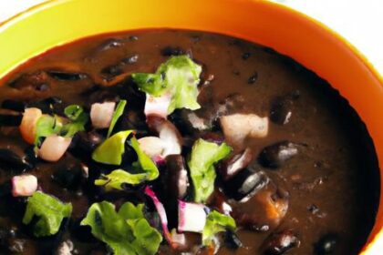 Black Bean Soup: A Hearty Bowl of Flavor and Nutrition