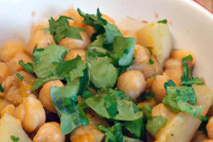 Hearty Chickpea & Potato Curry: A Flavorful Vegan Delight