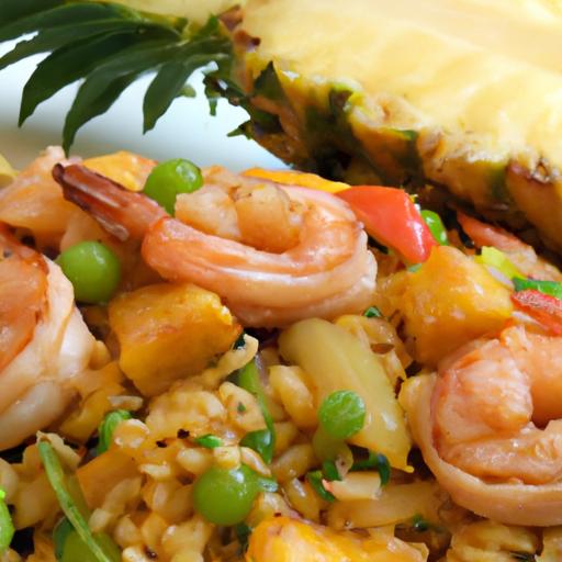 Tropical Twist: Mastering Shrimp Pineapple Fried Rice Delight