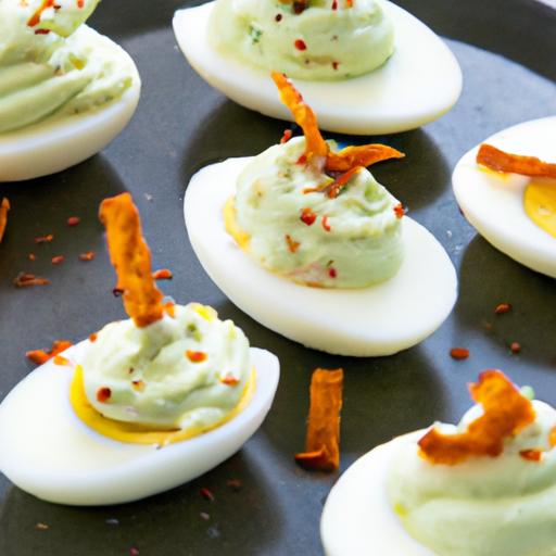 Creamy avocado Deviled Eggs: A Fresh Spin on a Classic