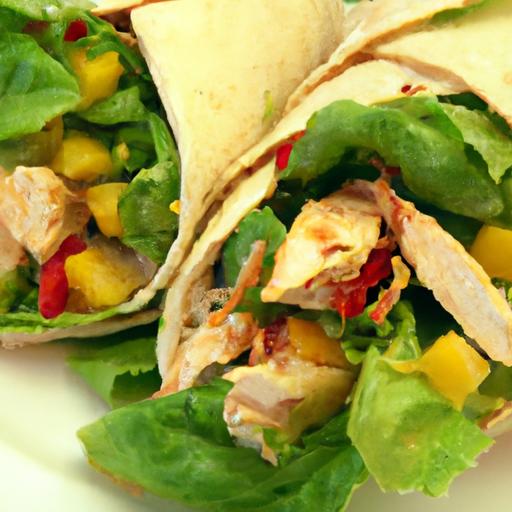 Crunchy Chicken Salad wraps: Fresh Twists on a⁣ Classic!