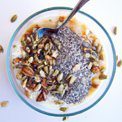 Power-Packed Chia Seed Overnight Oats: A Morning Boost