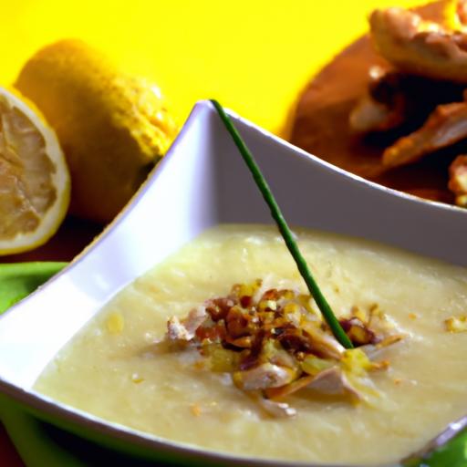 Zesty Greek Lemon Chicken Soup: A Citrus-Infused Classic