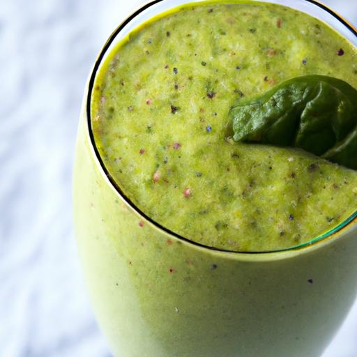 Tropical Green Smoothie: A Refreshing Boost of Vitality