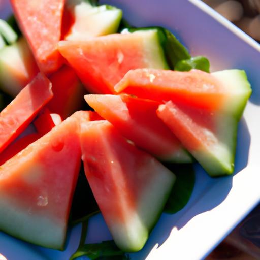 Triangle Treats: Master the Art of Cutting Watermelon Slices