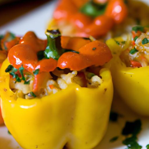 Flavor-Packed Stuffed Bell⁢ Peppers with​ Savory Rice‌ Filling