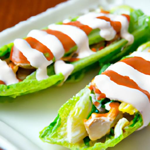 Spicy Buffalo Chicken Lettuce Wraps: A Zesty Low-Carb Delight