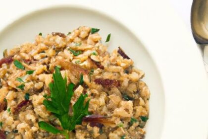 Barley Risotto: A Nutty Twist on a Classic Italian Dish