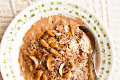Choco-Peanut Butter Oatmeal: A Delicious Energy Boost