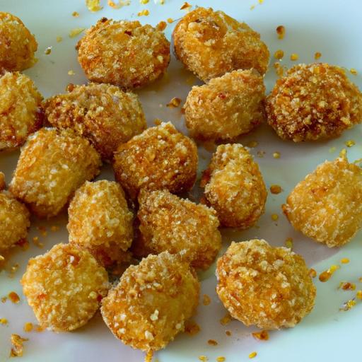 Crispy Microwave Parmesan Bites: quick Gourmet Snacks