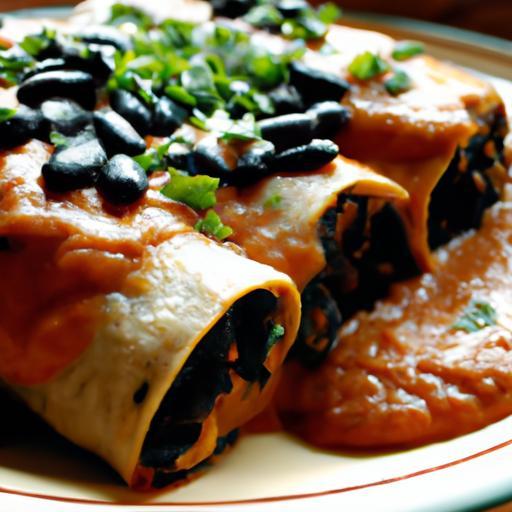 Flavor-Packed Vegan Black Bean Enchiladas Recipe Guide