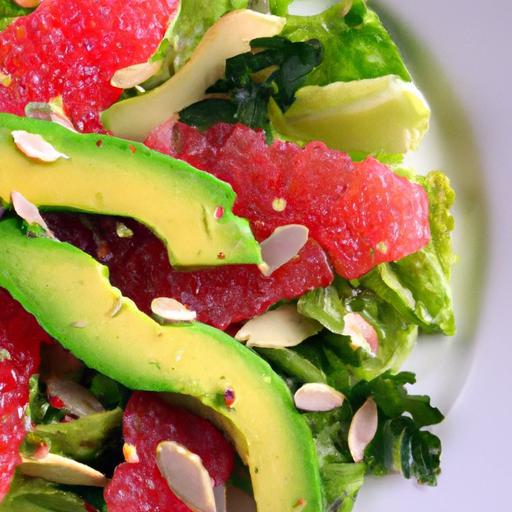 Zesty Avocado & Grapefruit Salad: A Refreshing Twist