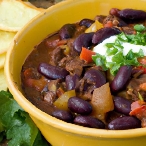Hearty Beef & Black Bean Chili: A Spicy Comfort Classic