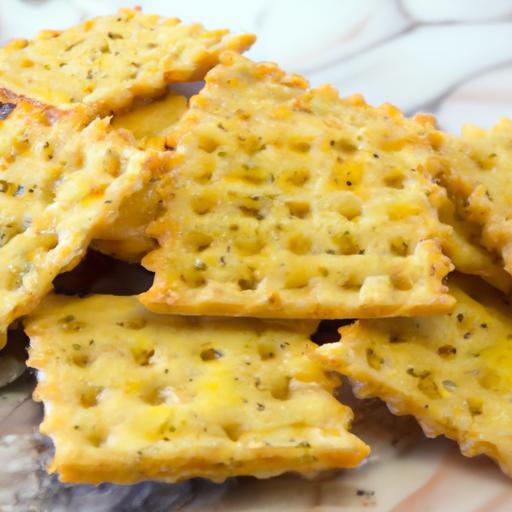 Waffle Cheese Crackers: A Crispy Twist on Savory Snacking