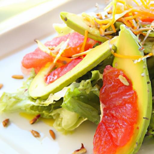 Zesty Avocado & Grapefruit Salad: A Fresh Flavor Fusion