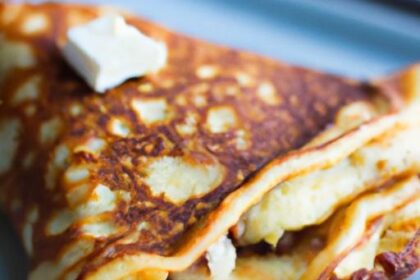 Deliciously Stuffed Pancakes: A Flavorful Twist on Breakfast