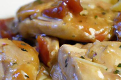 Effortless Slow Cooker Garlic Chicken Parmesan Delight