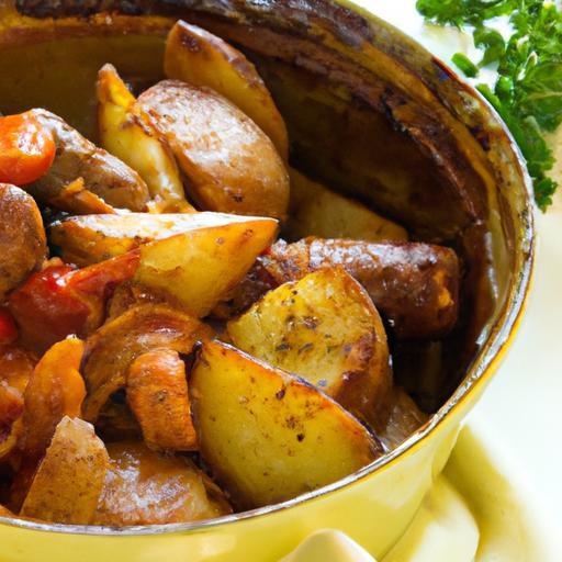 Hearty Sausage and Potato Bake: A Comfort Food Classic