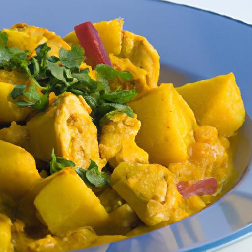 Savory Chicken & Sweet Potato Curry: A Flavorful Harmony