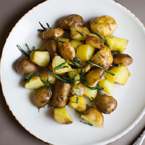 Aromatic Rosemary Garlic Potatoes: Crisp, Savory Perfection