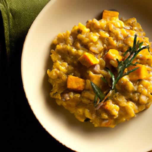Creamy Vegan Butternut Squash Risotto: A Flavorful Delight