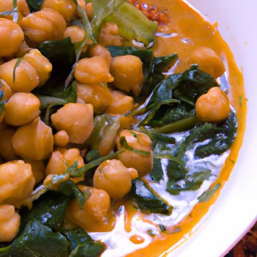 Wholesome Warmth: Crafting Chickpea and Spinach Curry