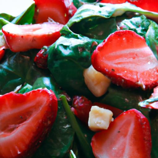 Refreshing Strawberry Spinach Salad: A Sweet & Nutritious Delight