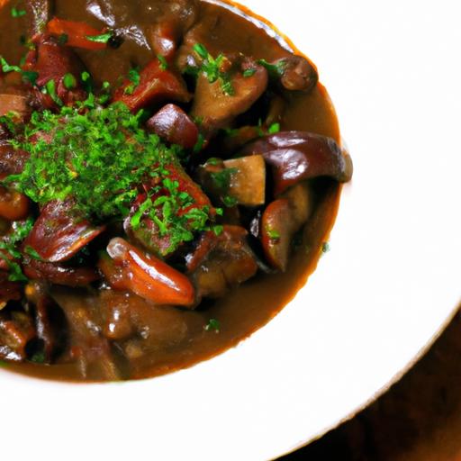 Savor the Rich Flavors of Vegan ⁣Mushroom ⁢Bourguignon Delight