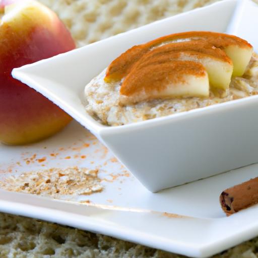 Cozy Up your Mornings with Cinnamon Apple oatmeal Delight