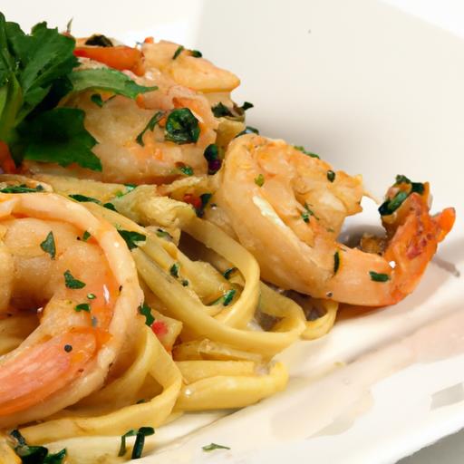 zesty Lemon ⁣Garlic ‍shrimp Pasta: A Flavorful Feast Guide