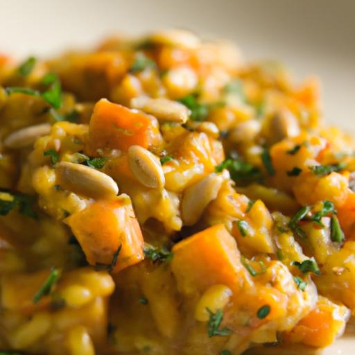 Creamy vegan Butternut Squash Risotto: ⁤A Flavorful Delight