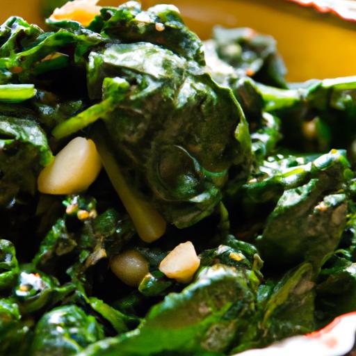 Steamed Spinach Magic: A Fresh Twist on Thanksgiving Sides