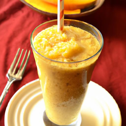 Golden Glow: The Ultimate Mango Turmeric Smoothie Recipe