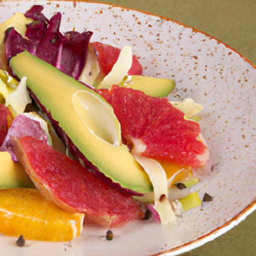 Zesty Avocado & Grapefruit Salad: A Fresh Flavor Fusion
