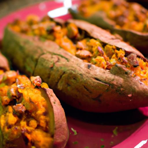 Nourish Naturally: Vegan Stuffed Sweet Potatoes Recipe