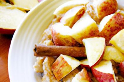 Cozy Up Your Mornings with Cinnamon Apple Oatmeal Delight