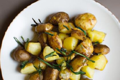 Aromatic Rosemary Garlic Potatoes: Crisp, Savory Perfection