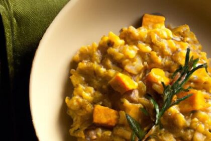 Creamy Vegan Butternut Squash Risotto: A Flavorful Delight