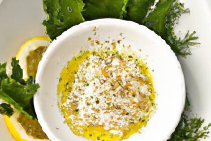 Zesty Tahini Lemon Dressing: A Creamy Citrus Delight Recipe
