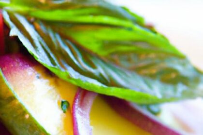 Fresh Flavors Unite: The Ultimate Tomato Peach Basil Salad Guide