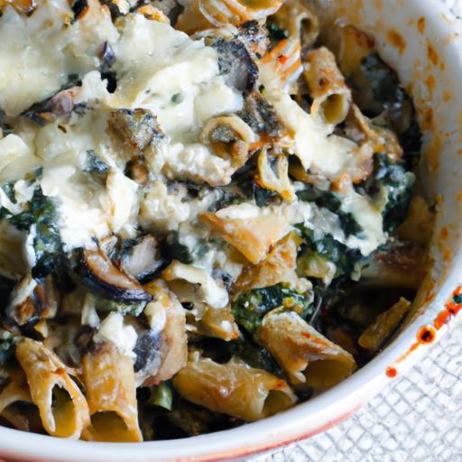 Wholesome Spinach & Mushroom Pasta Bake: A Comfort Classic