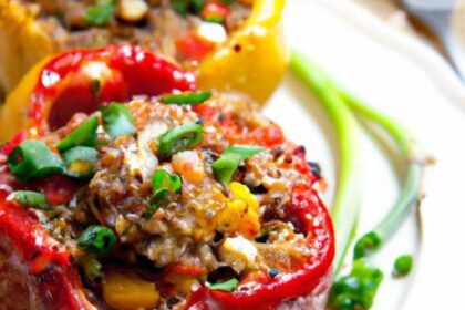 Colorful Quinoa Stuffed Peppers: A Nutritious Delight