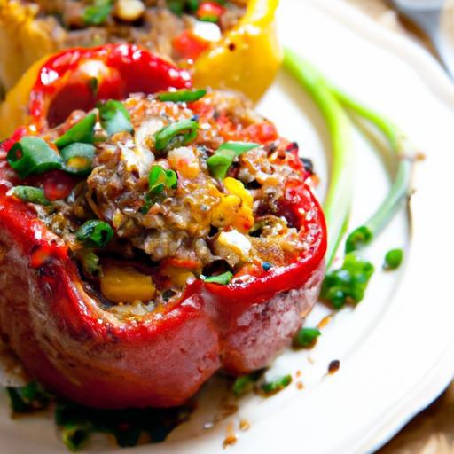 Colorful Quinoa Stuffed Peppers: A Nutritious Delight