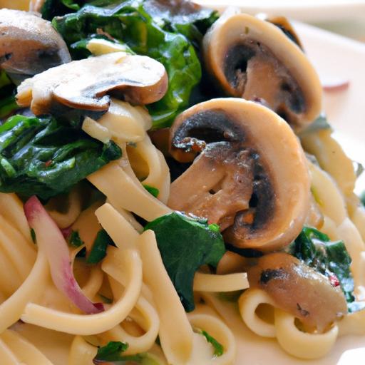Savor the Flavor: Ultimate Mushroom & Spinach Pasta Delight