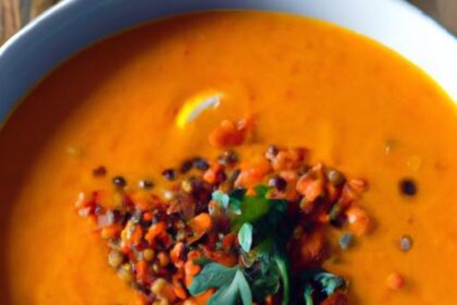 Savor the Heartwarming Flavor of Turkish Red Lentil Soup