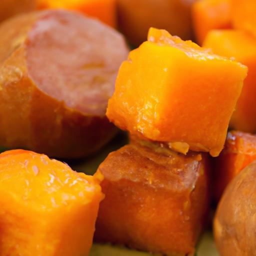 Golden Baked Sweet Potato Cubes: A Simple, Tasty Delight