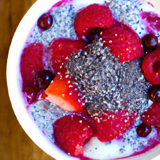 Berry Bliss: A Nutritious Twist on Chia Seed Pudding