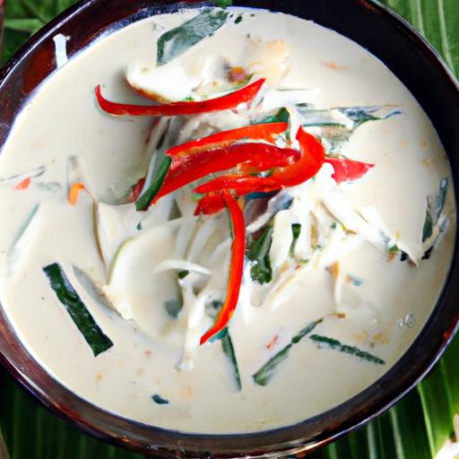 Discover the Rich Flavors of Authentic Thai Coconut Soup